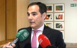 El consejero de Justicia, Administración Local y Función Pública, José Antonio Nieto.