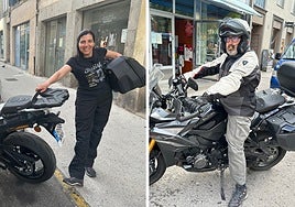 Los 14.000 kilómetros en moto de una pareja de enfermeros hasta Helsinki para participar en un congreso