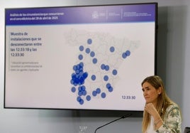 La vicepresidenta tercera y ministra para la Transición Ecológica y el Reto Demográfico, Sara Aagesen, durante la rueda de prensa posterior a la reunión semanal del Consejo de ministros, este martes en Moncloa.