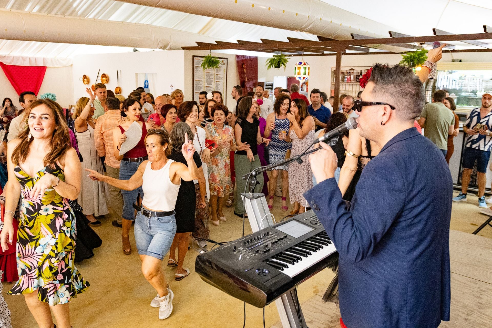 Las imágenes del ambiente en este miércoles de Corpus