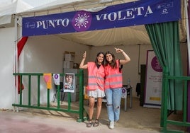 Punto Violeta del Corpus de Granada.