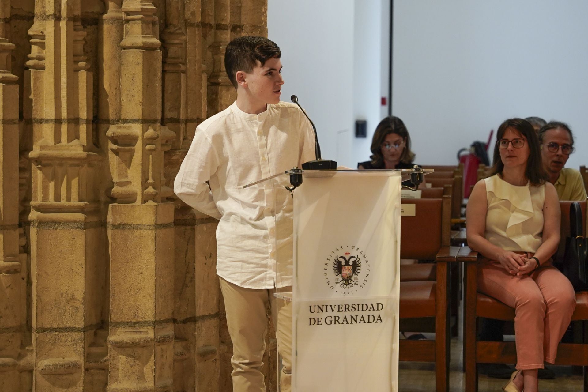 Las imágenes de la entrega de premios a los mejores de la Selectividad de Granada