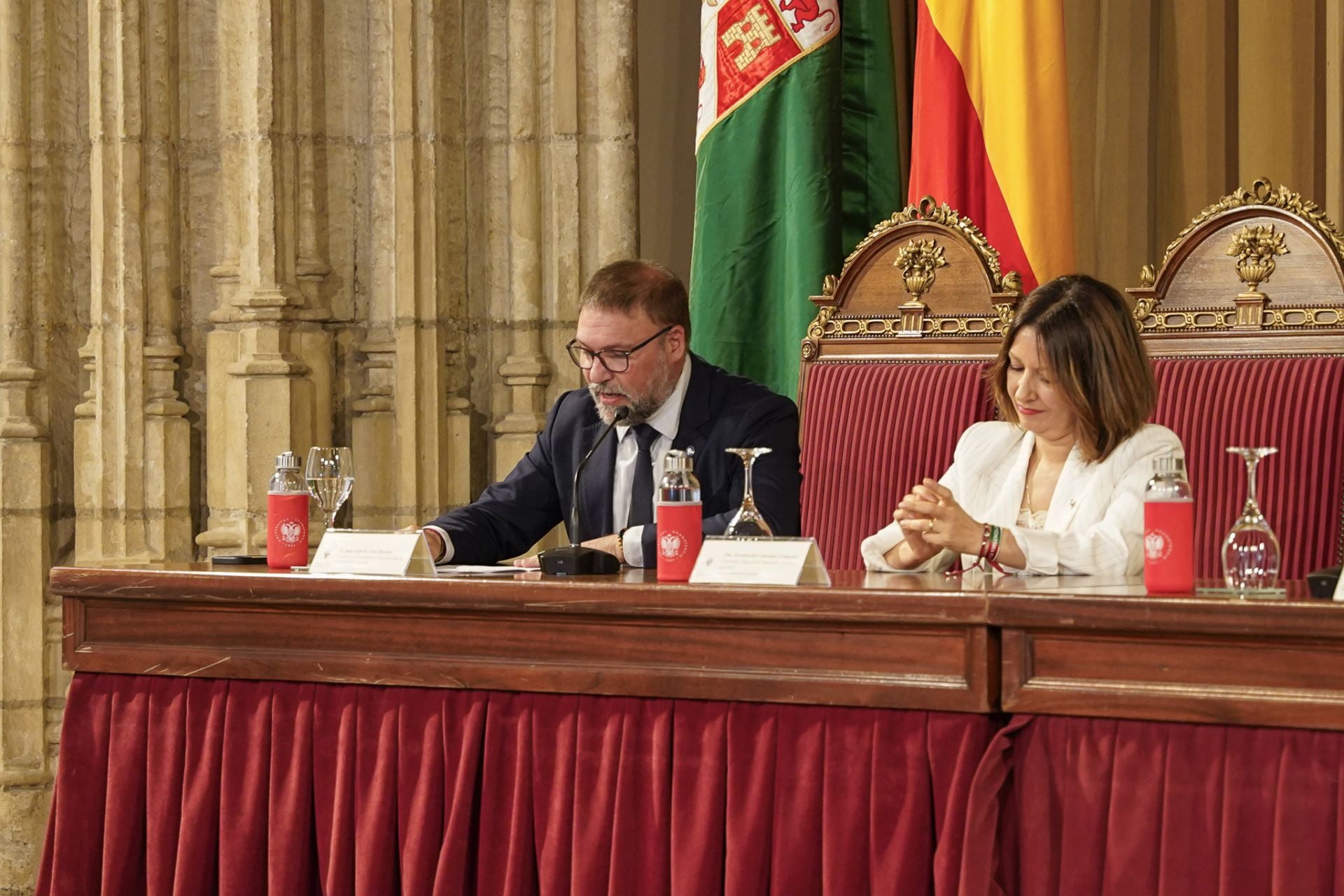 Las imágenes de la entrega de premios a los mejores de la Selectividad de Granada