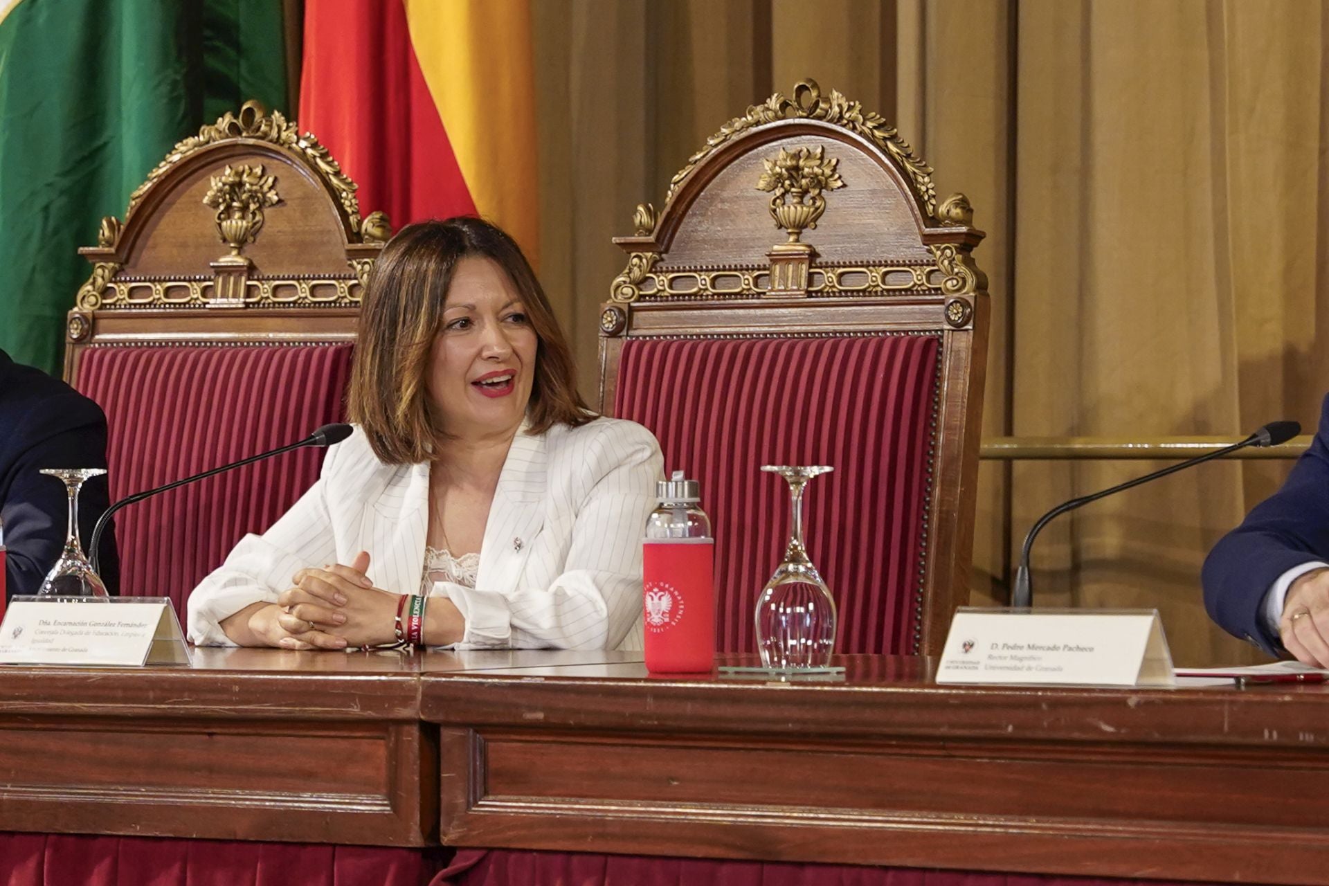 Las imágenes de la entrega de premios a los mejores de la Selectividad de Granada