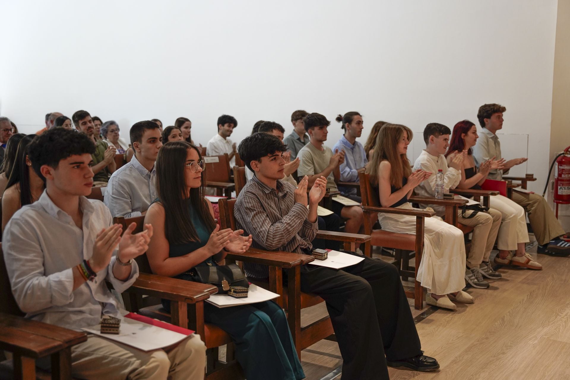 Las imágenes de la entrega de premios a los mejores de la Selectividad de Granada