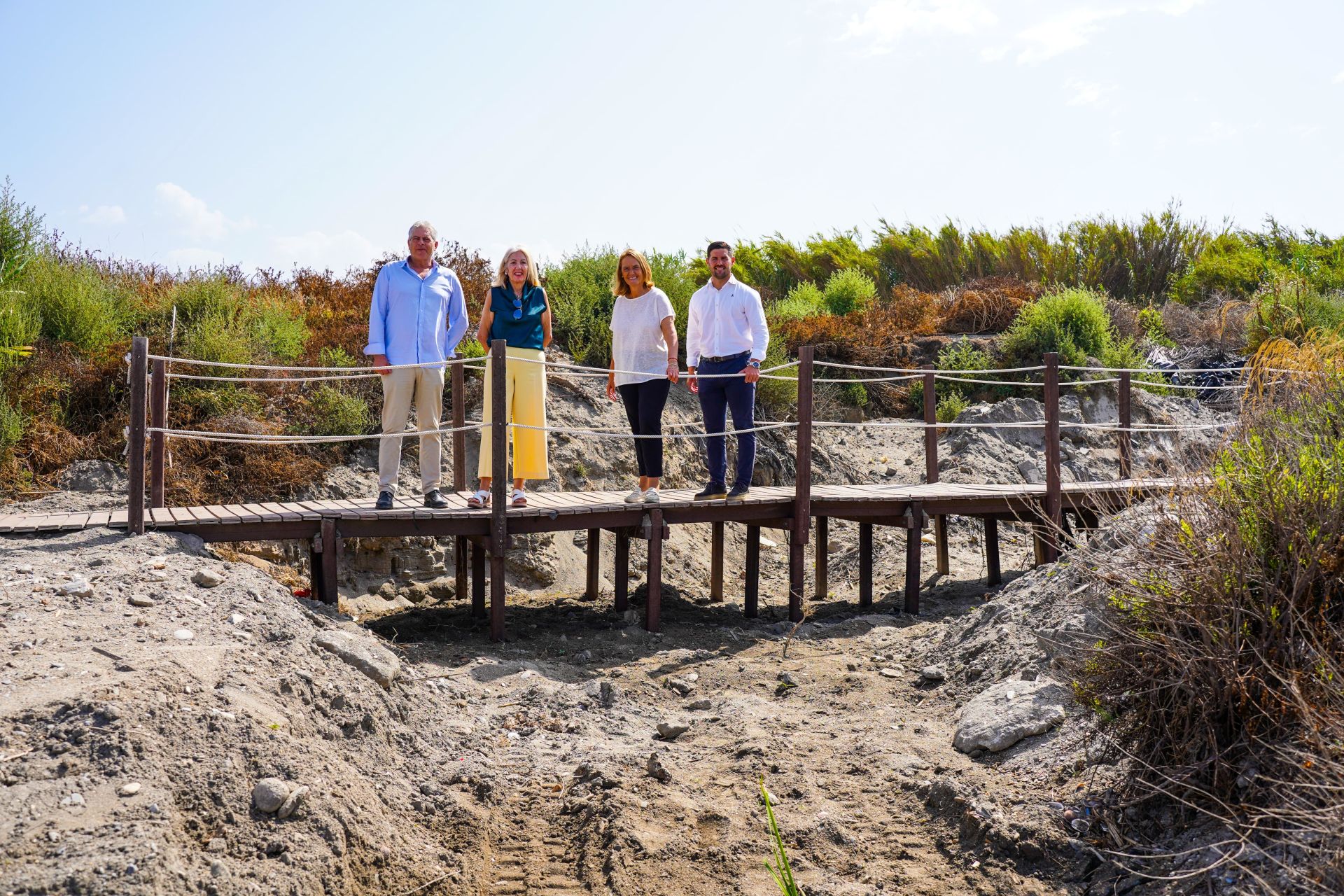 Playa de las Azucenas en Motril.