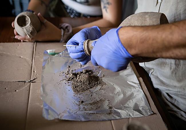 Trabajo en el taller.