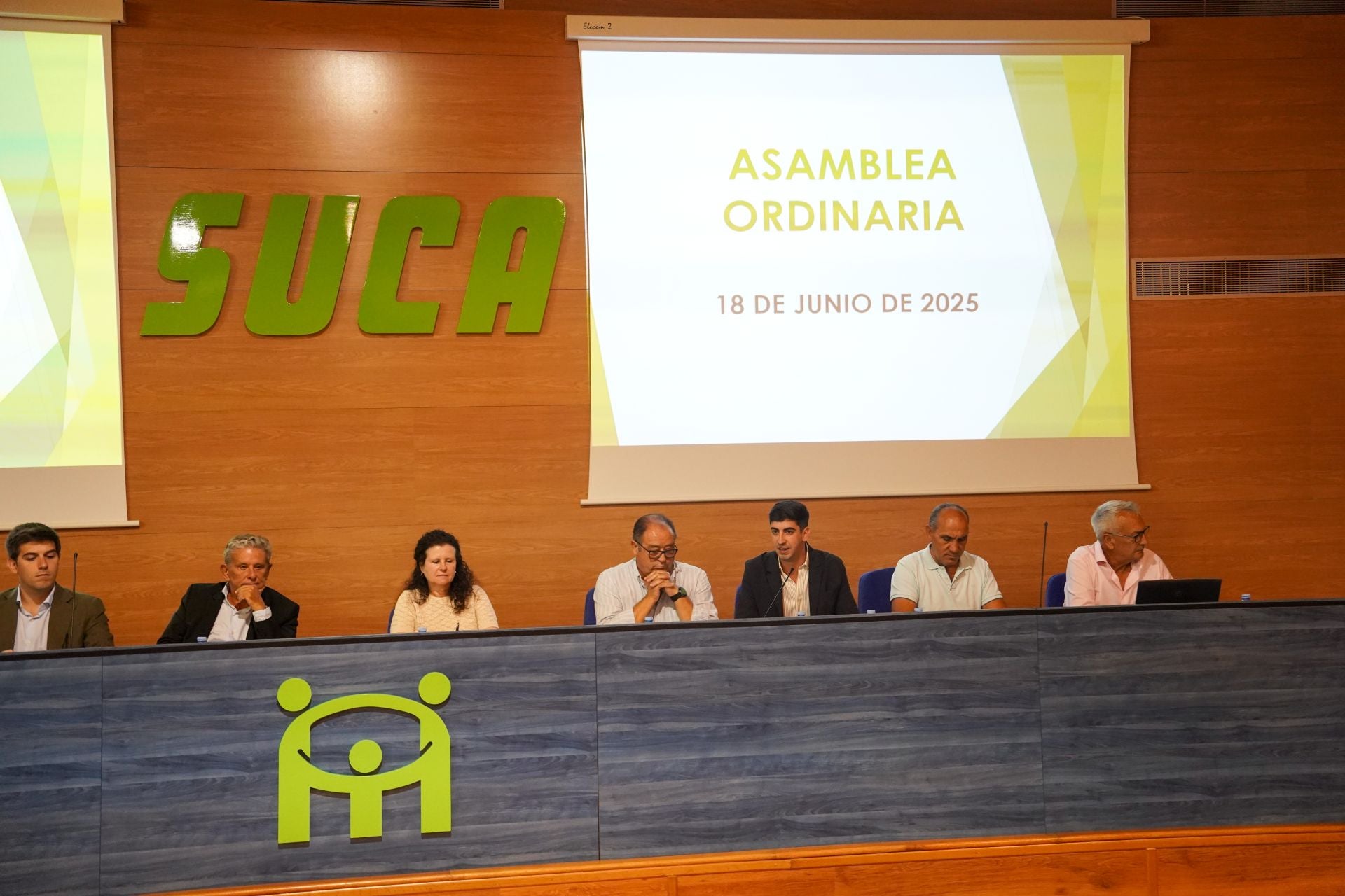 Momento de la asamblea ordinaria de SUCA, celebrada en El Ejido.
