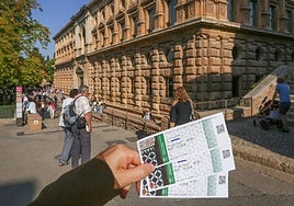 Entradas de la Alhambra cuando costaban 14 euros.