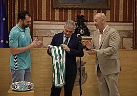 Recepción municipal al Real Betis.