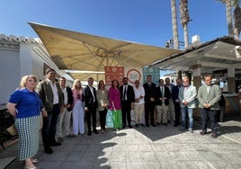 Carmen Crespo en Motril.