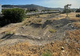 Zona en la que iría el Centro de Innovación Turística, anexo a la villa de Los Robles, en elBulevar.