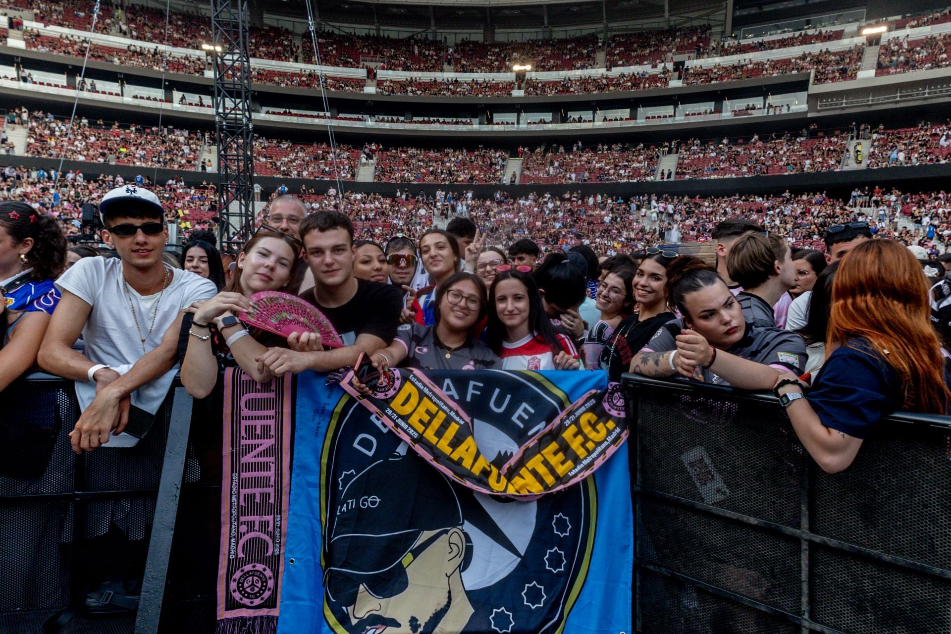 Dellafuente hace historia en el Metropolitano