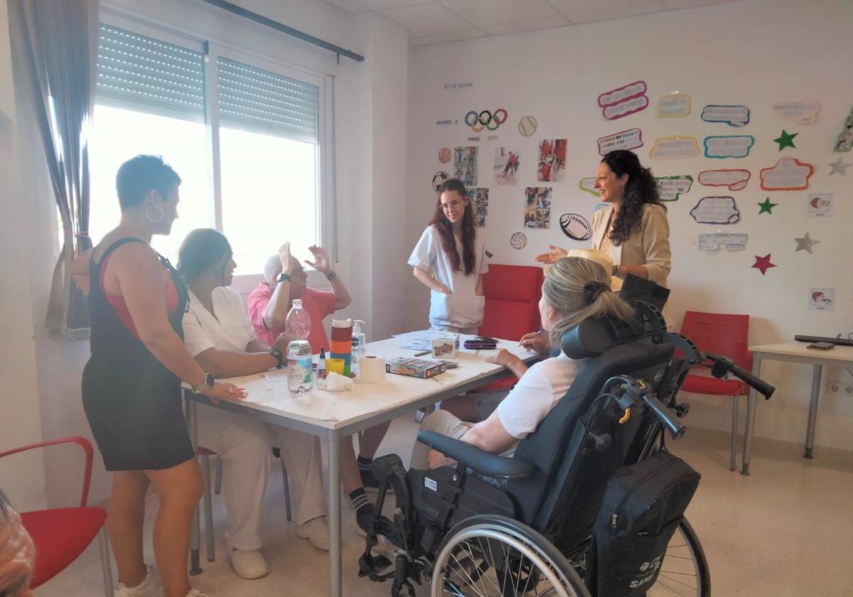Visita a la unidad de orientación de Fejidif en Úbeda...