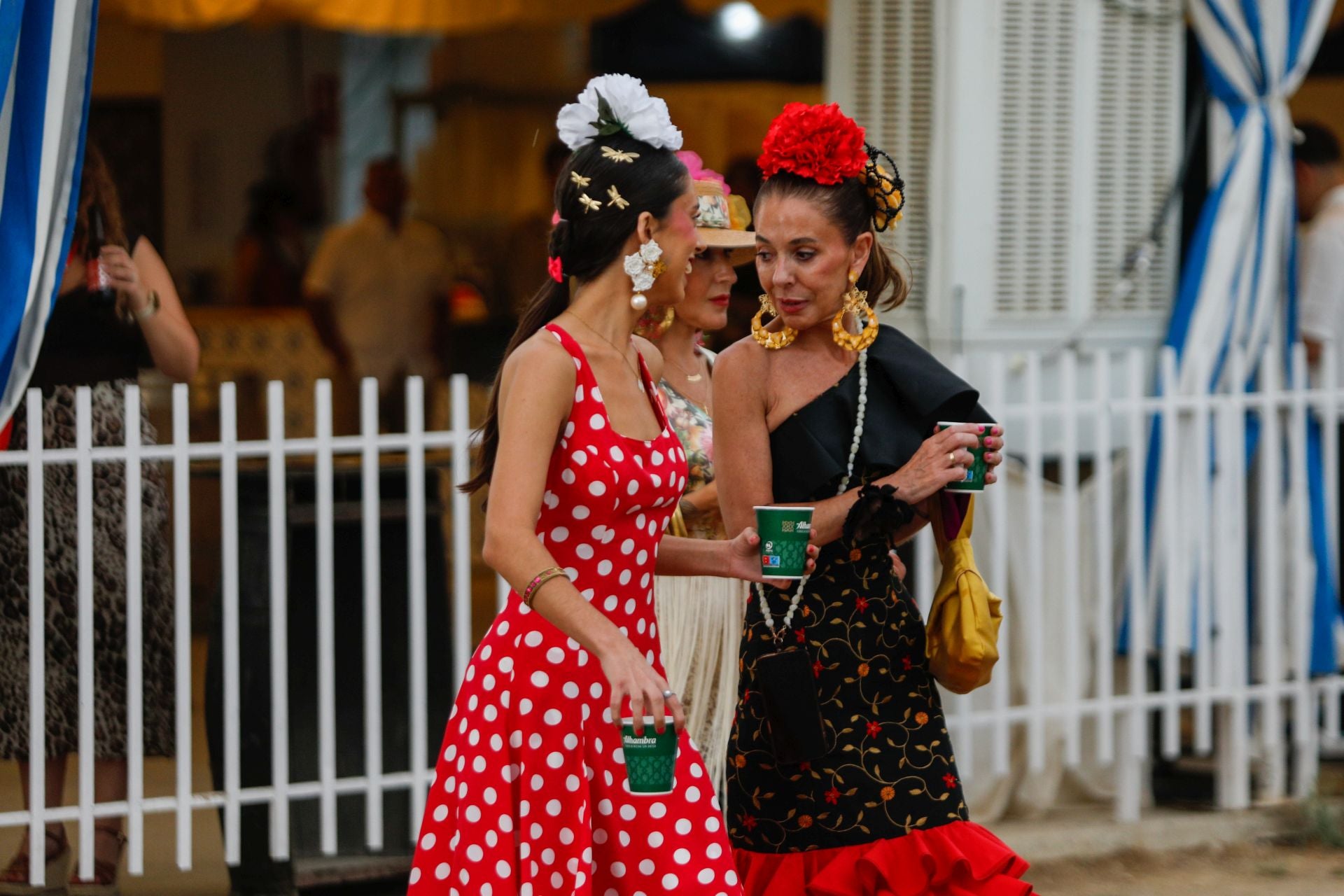 Las mejores imágenes del viernes de Corpus: los Morente, los Mutantes y la manta de agua