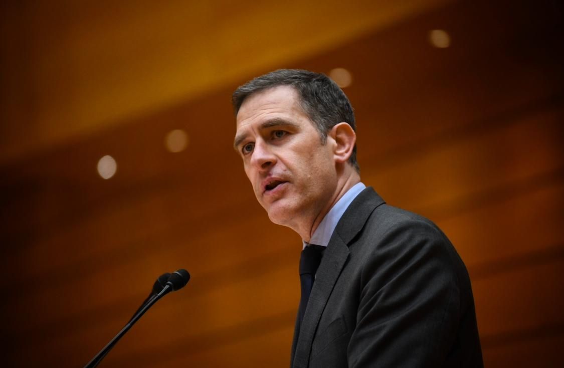 El almeriense Miguel Ángel Castellón, portavoz del PP...