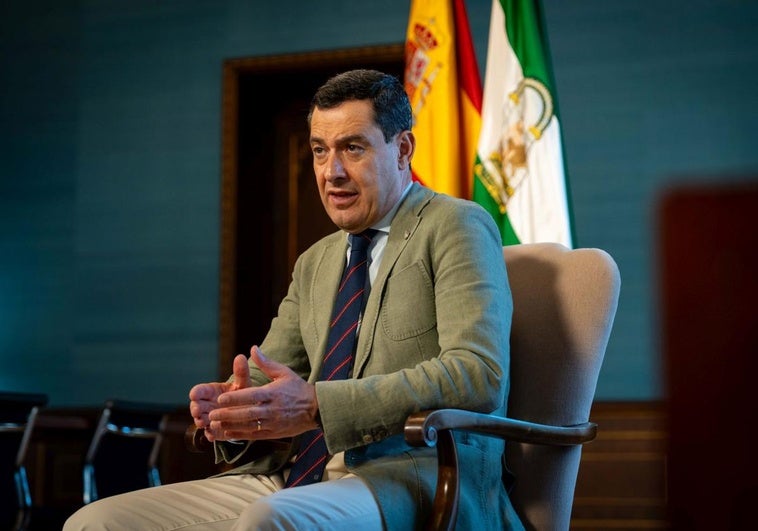 La entrevista a Juanma Moreno, mañana en IDEAL