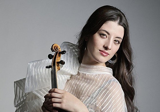 La violinista María Dueñas.