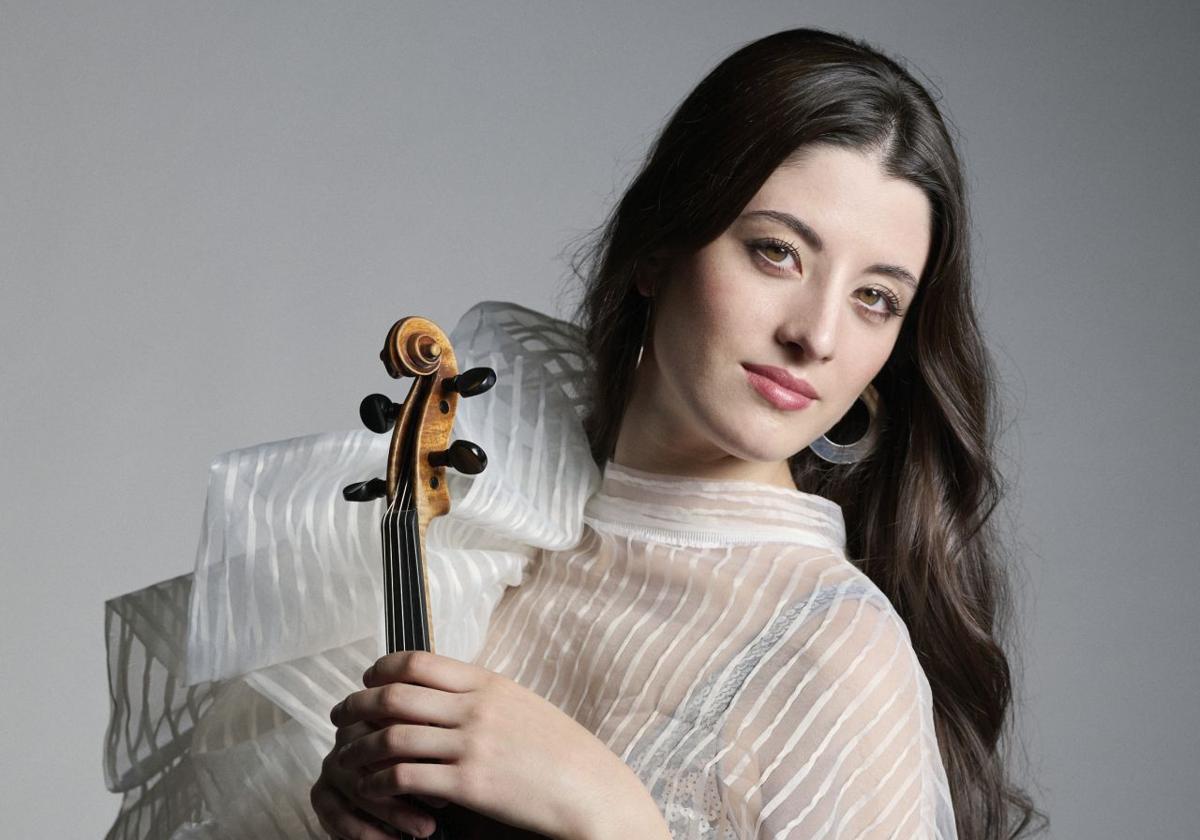 La violinista María Dueñas.