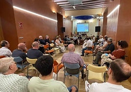 Reunión del consejo de participación.