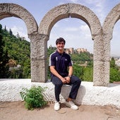Pedro Alemañ, en un posado con el club rojiblanco.