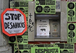 Los pisos alquilados es donde más casos de desahucio se registran.