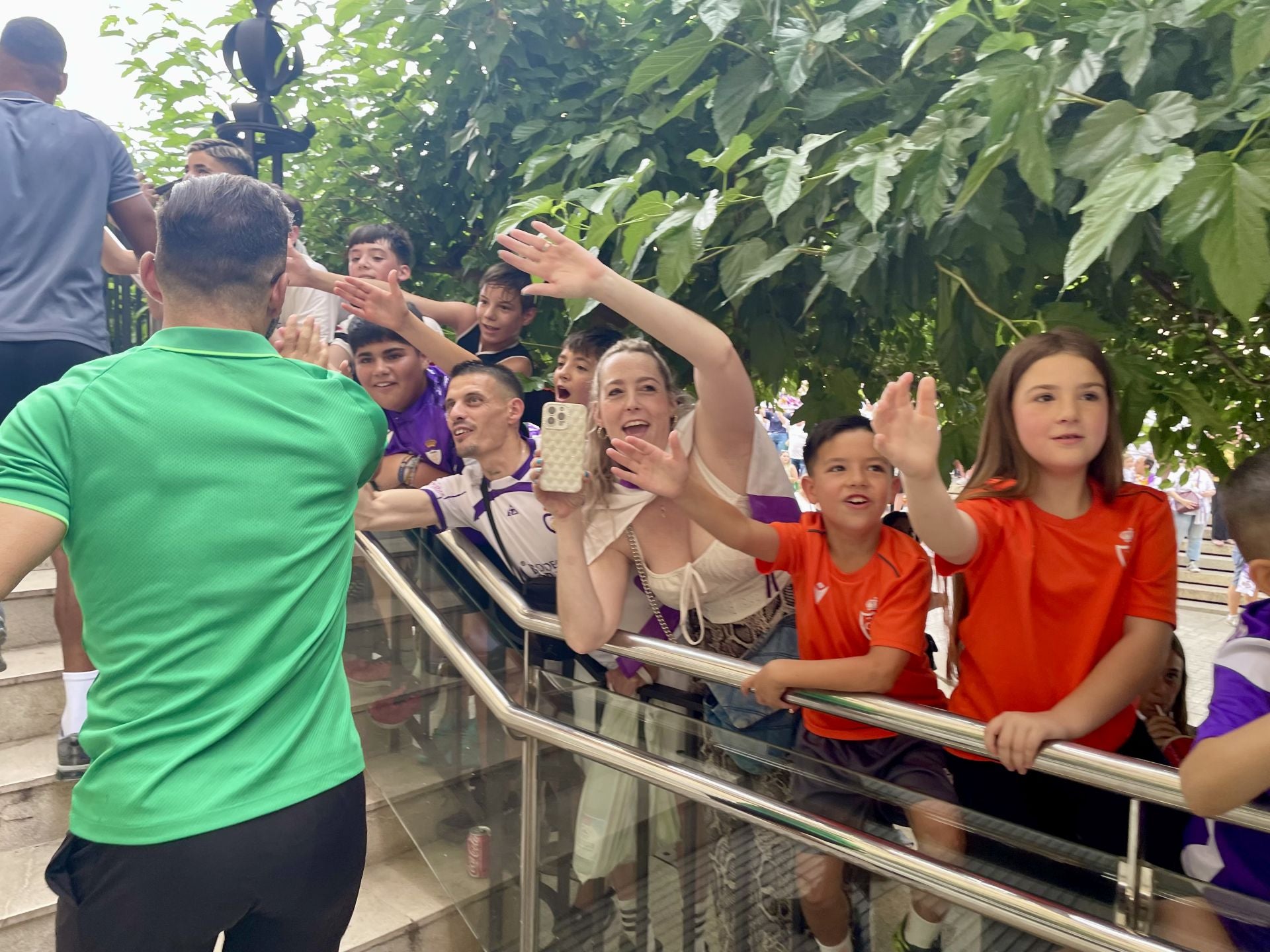 La fiesta del ascenso del Real Jaén, en imágenes