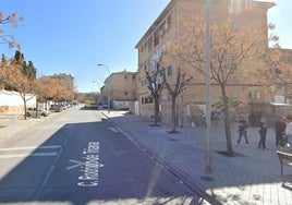 Vista de la calle Rodrigo de Triana, donde tuvieron lugar los hechos.