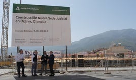 Avanzan a buen ritmo las obras de la nueva sede judicial de Órgiva