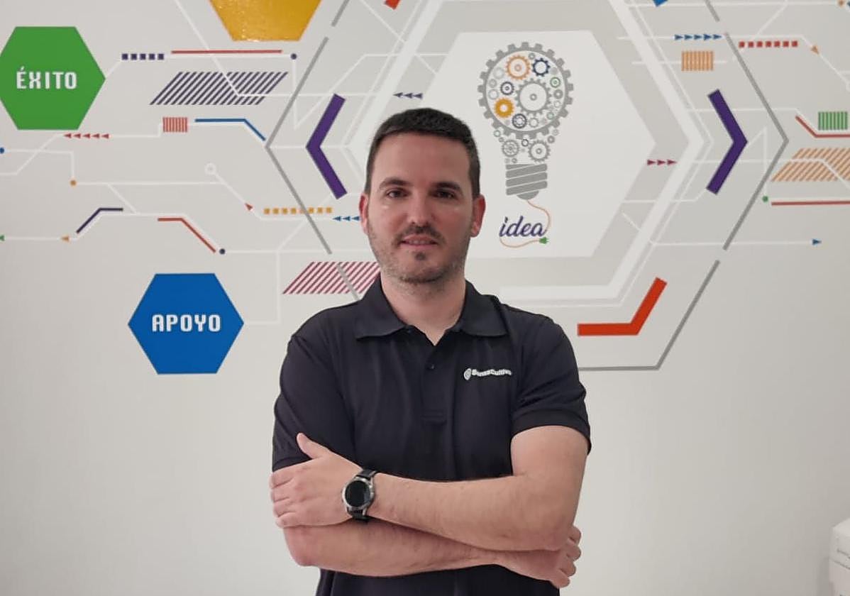 Daniel Márquez, promotor de la start-up 'Sensacultivo'.