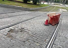 Aspecto que presenta el adoquinado.