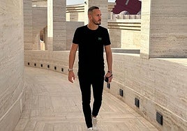 Alejandro Gálvez, futbolista granadino con pasado en Primera división, en una imagen de archivo.