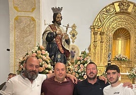 La iglesia de Albondón y su patrón.