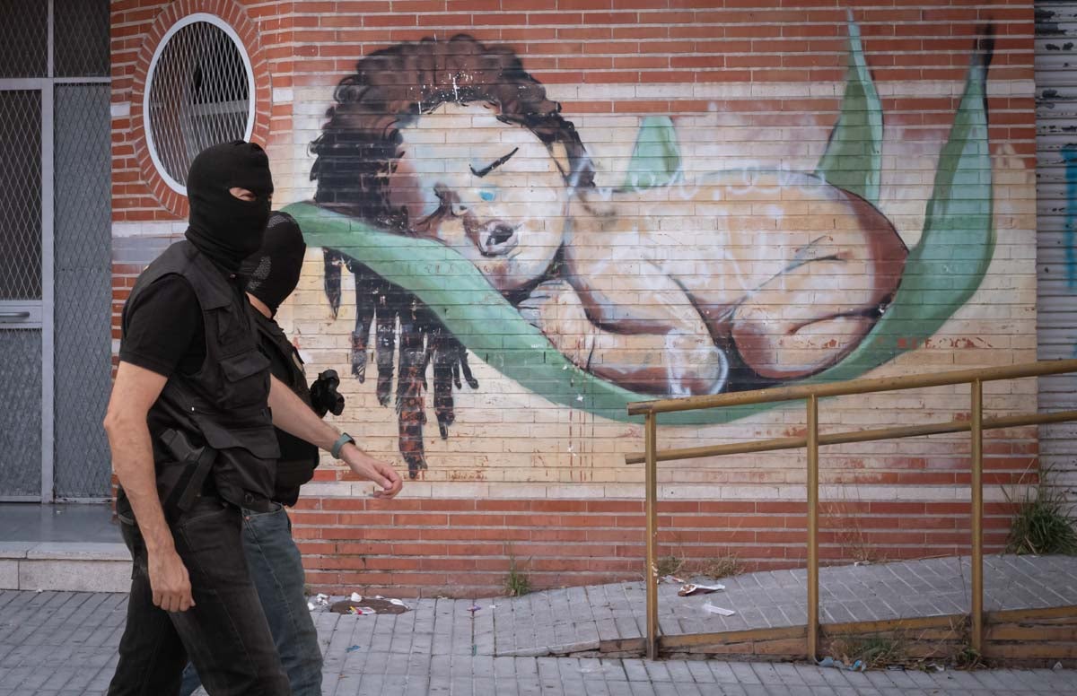 Las imágenes de la redada de la Guardia Civil contra un clan de atracadores