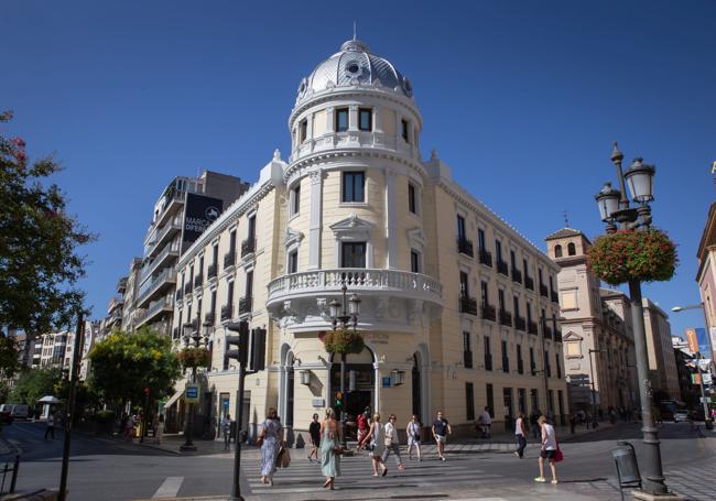 Un hotel situado en el kilómetro cero de Granada.