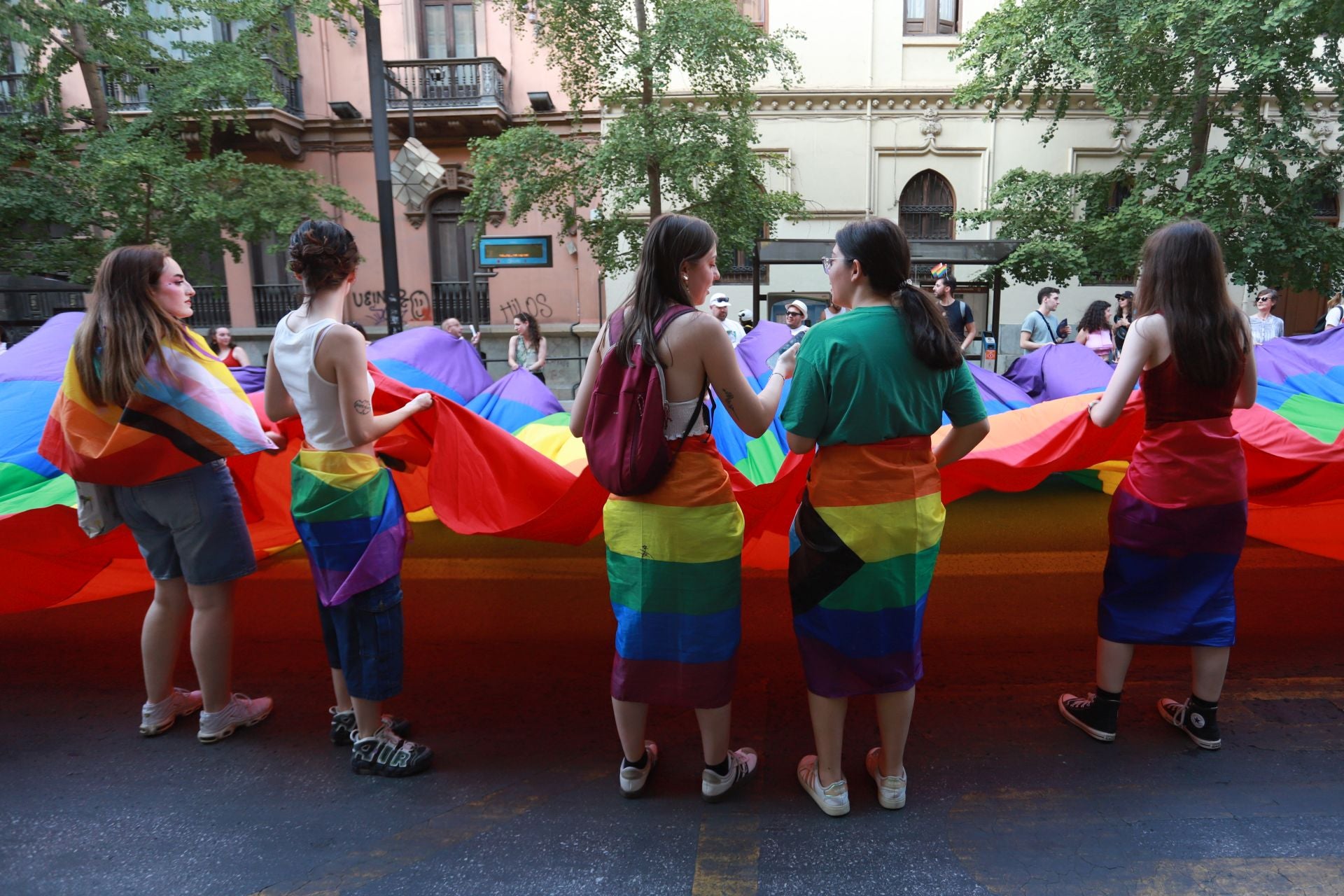 Las imágenes de la manifestación del Orgullo en Granada