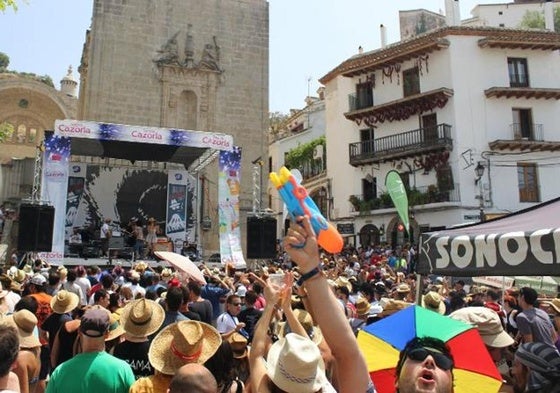 Una edición anterior del festival BluesCazorla
