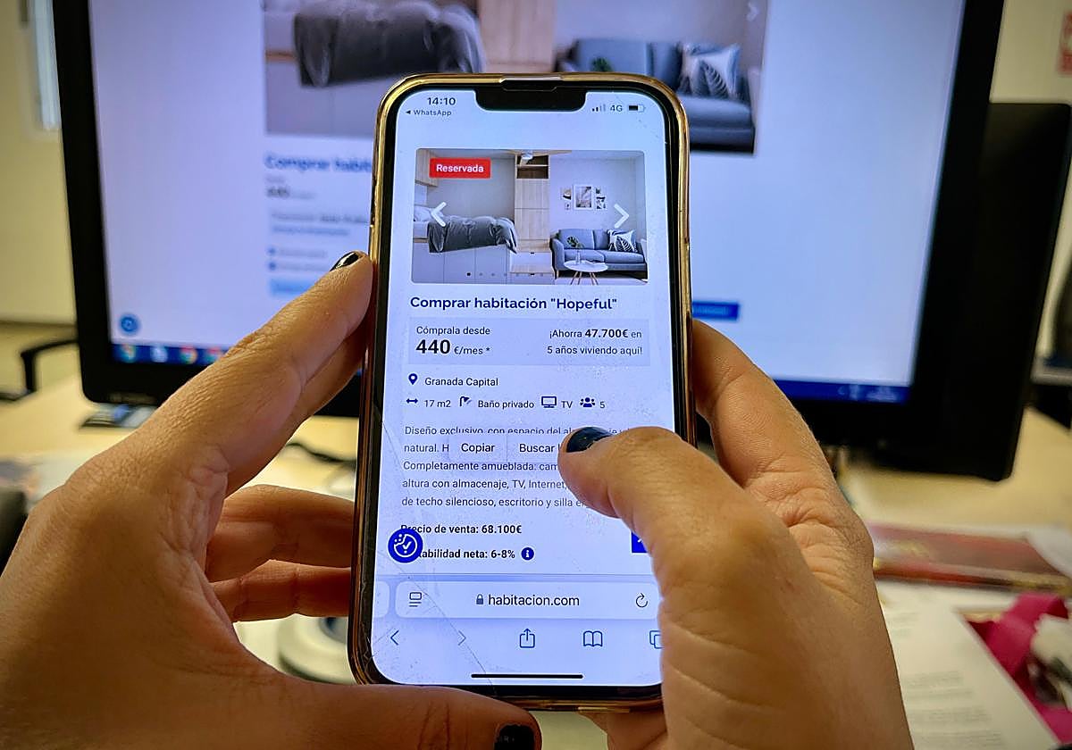 En la plataforma se puede consultar la rentabilidad que se puede sacar del inmueble en cinco años.