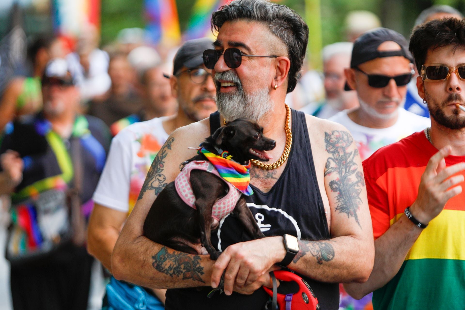 Las imágenes de la manifestación del Orgullo en Granada