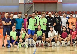 Parte de los periodistas participantes.