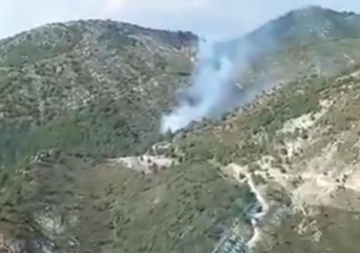 Un incendio en Beas de Granada moviliza al Infoca | Ideal