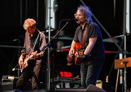 Wilco, durante su actuación en el Degusta Fest.