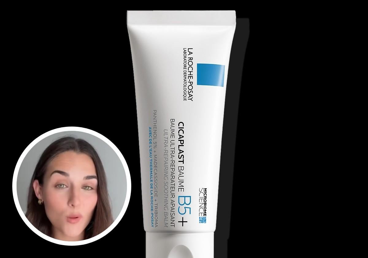 Una farmacéutica aclara cómo aplicar la crema...