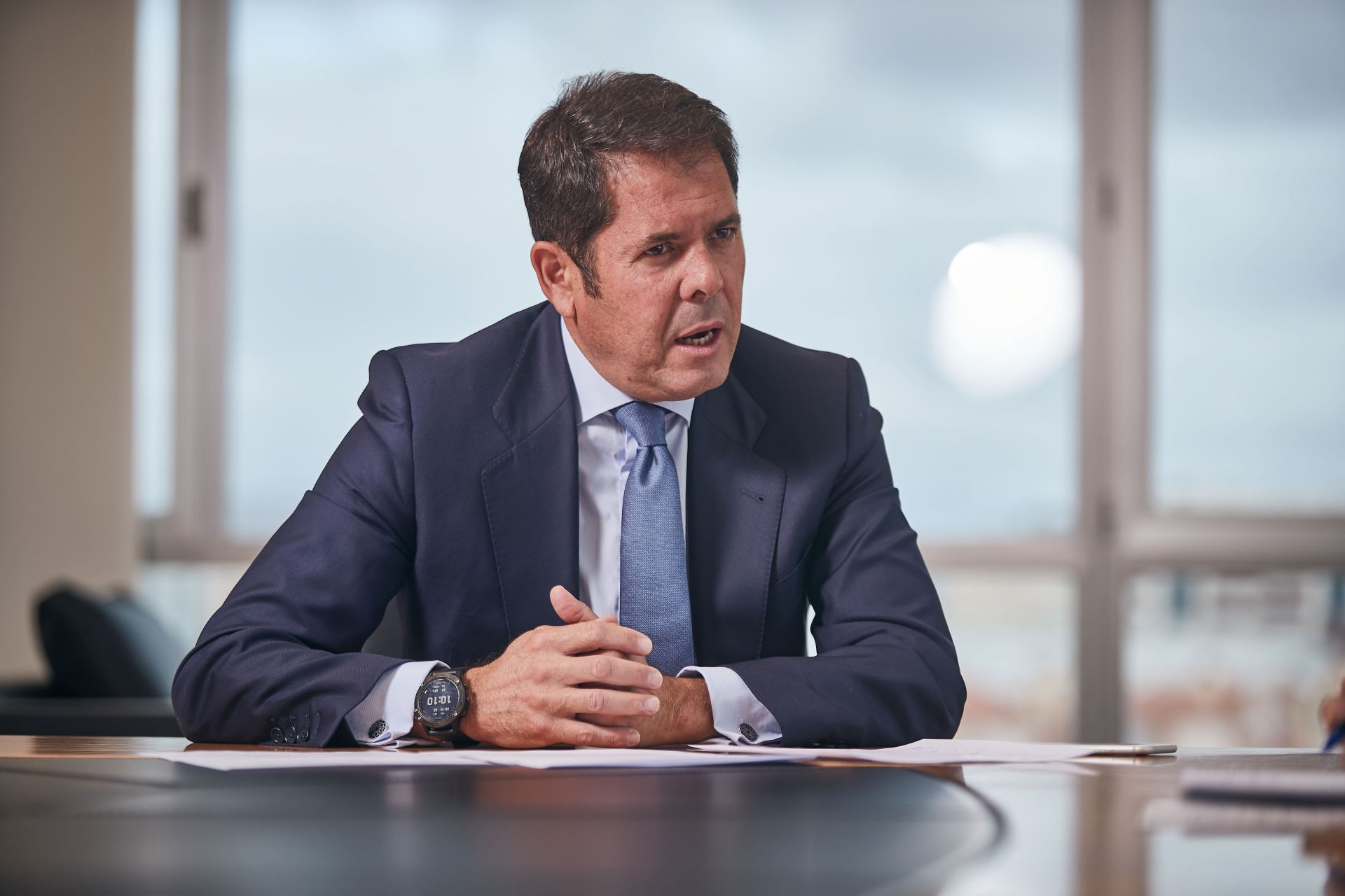 El presidente de Cámara Granada, Gerardo Cuerva.