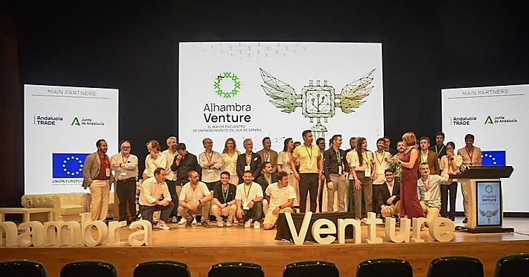 Todos los ponentes de los distintos pitches de la primera jornada.