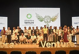 Todos los ponentes de los distintos pitches de la primera jornada.