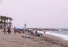 Fotografía de archivo de la playa de El Cañón.