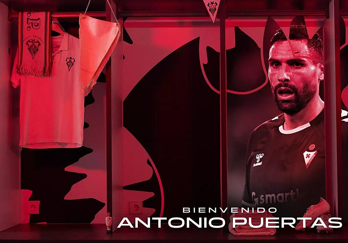 El ex del Granada Antonio Puertas, traspasado del Eibar al Albacete