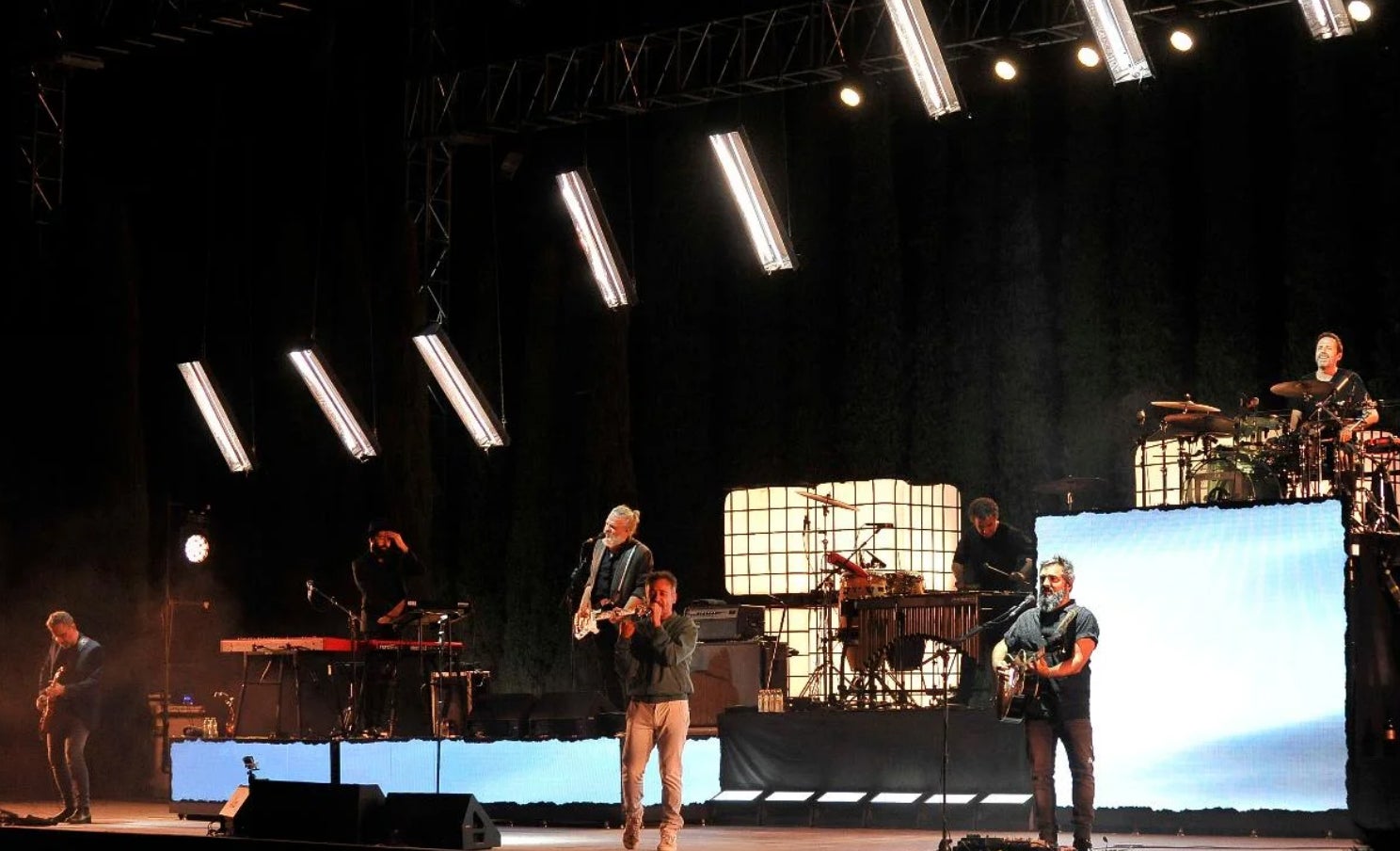 Un concierto del grupo bacerlonés Love of Lesbian en 2024.