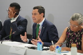 Moreno defiende la financiación de los entes regionales y locales para concienciar a la población